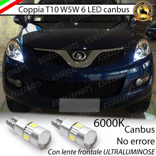Lampade T10 W5W 6 LED luci posizione GREAT WALL HOVER 5