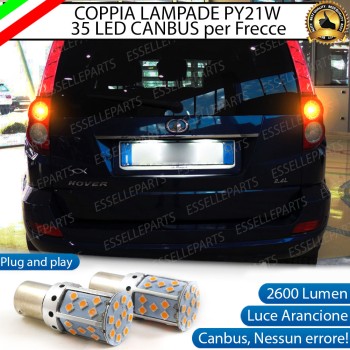 Coppia Frecce Posteriori PY21W 35 LED Canbus GREAT WALL HOVER 5