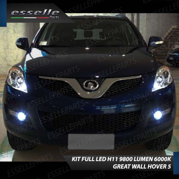 Kit Full Led 6000k canbus GREAT WALL HOVER 5 Fendinebbia No Error