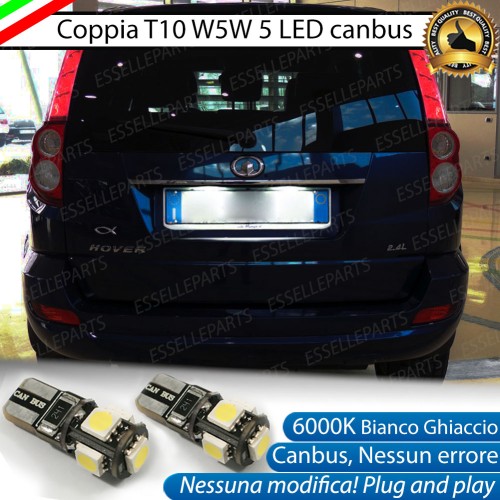 Luci targa 5 LED Canbus GREAT WALL HOVER 5