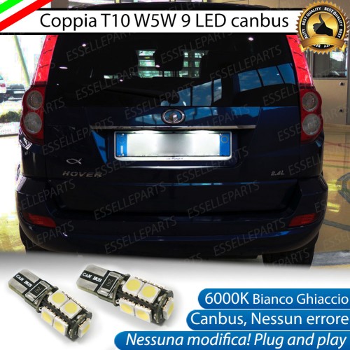 Luci targa 9 LED Canbus GREAT WALL HOVER 5