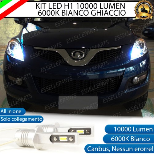 Kit Full LED coppia H1 - ULTRA COMPATTA - 10000 LUMEN abbaglianti GREAT WALL HOVER 5