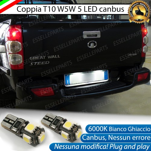 Luci targa 5 LED Canbus GREAT WALL STEED
