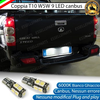 Luci targa 9 LED Canbus GREAT WALL STEED