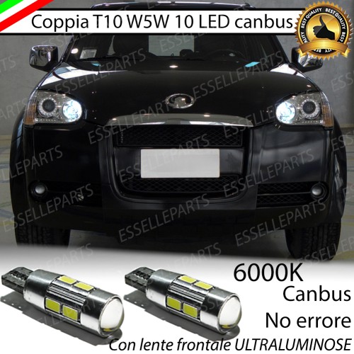 Luci Posizione 10 LED Per Great Wall STEED 6000k Canbus