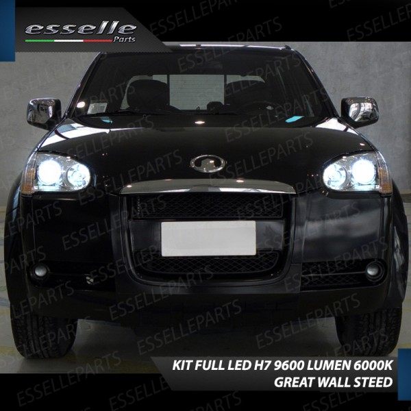 Kit Full LED H7 9600 LUMEN Anabbaglianti GREAT WALL STEED
