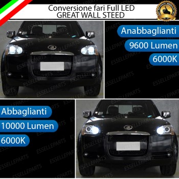 Conversione Fari Full LED per Great Wall STEED
