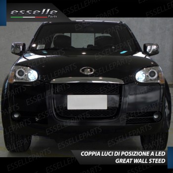 Conversione Fari Full LED per Great Wall STEED 6000K Bianco Ghiaccio Canbus
