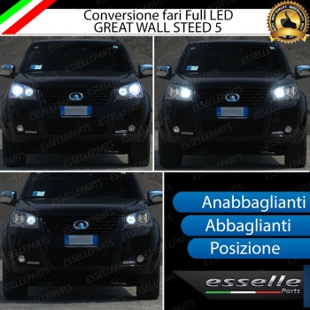Conversione Fari Full LED per Great Wall STEED 5