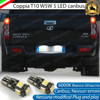 Luci targa 5 LED Canbus GREAT WALL STEED 5
