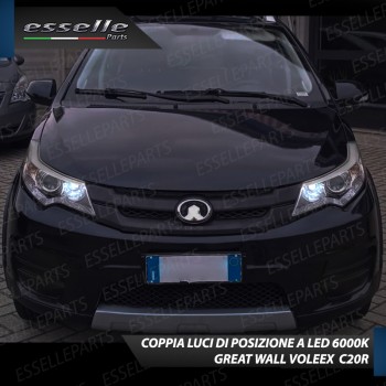 Luci Posizione 10 LED Great Wall VOLEEX C20R 6000k Canbus
