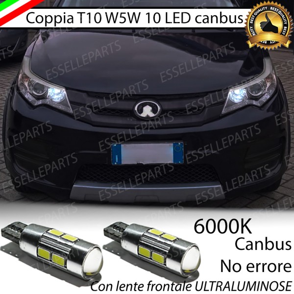 Luci Posizione 10 LED Great Wall VOLEEX C20R 6000k Canbus