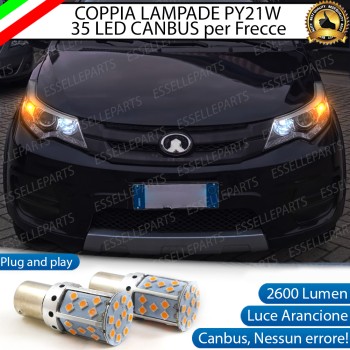 Coppia Frecce Anteriori PY21W 35 LED Canbus GREAT WALL VOLEEX C20R