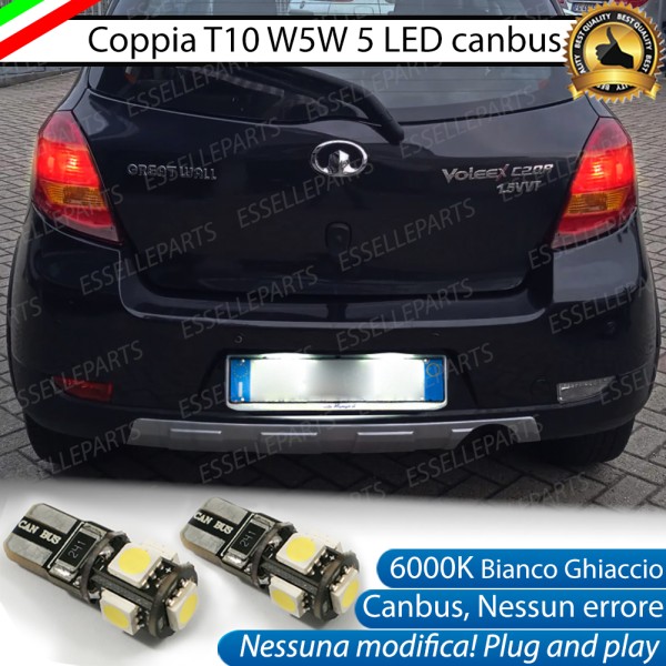 Luci targa 5 LED Canbus GREAT WALL VOLEEX C20R