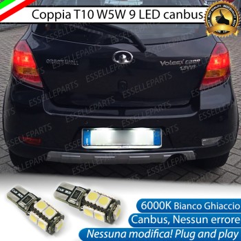 Luci targa 9 LED Canbus GREAT WALL VOLEEX C20R