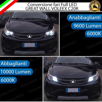 Conversione Fari Full LED per Great Wall VOLEEX C20R