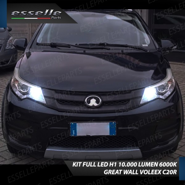 Conversione Fari Full LED per Great Wall VOLEEX C20R 6000K Bianco Canbus
