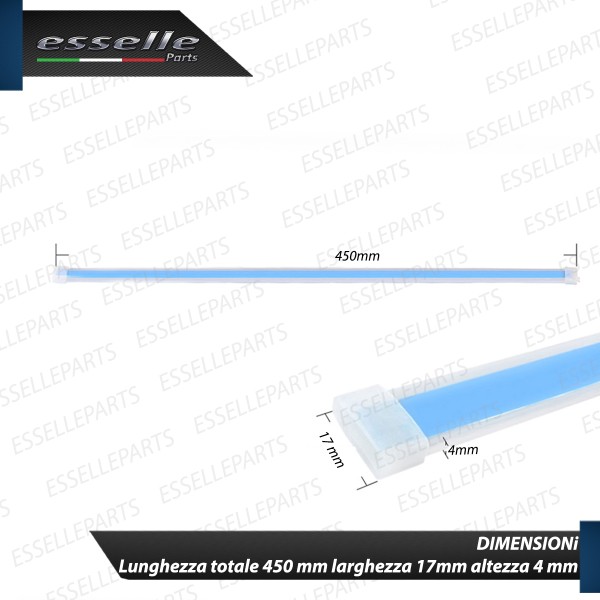 Coppia Strisce Led Luci Diurne DRL + Frecce Dinamiche per Moto,Scooter,Quod Benelli