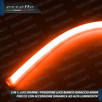 Coppia Strisce Led Luci Diurne DRL + Frecce Dinamiche per Moto,Scooter,Quod Honda Coppia Strisce Led Luci Diurne DRL + Frecce Dinamiche per Moto,Scooter,Quod Honda