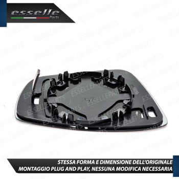 Specchietto Retrovisore Laterale LATO PASSEGGERO per Volkswagen Up! Dal 2017