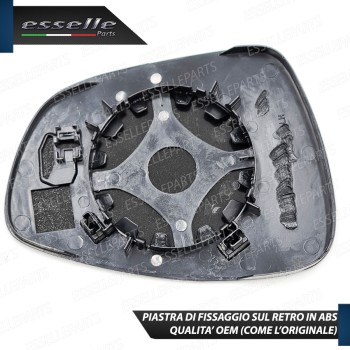 Specchietto Retrovisore Laterale LATO GUIDATORE per Citroen C4 MK2 Restyling