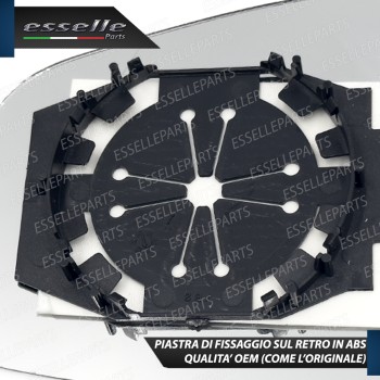 Specchietto Retrovisore Laterale LATO PASSEGGERO di Ricambio per Renault Twingo 3