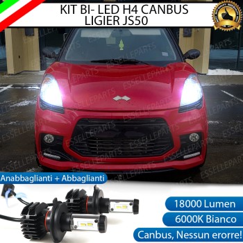 Kit Full Led 6000k H4 canbus LIGIER JS50 PRE-RESTYLING ANABBAGLIANTI