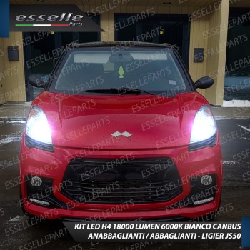 Kit Full Led 6000k H4 canbus LIGIER JS50 PRE-RESTYLING ANABBAGLIANTI