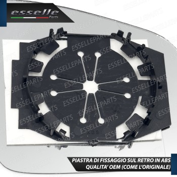 Specchietto Retrovisore Laterale LATO GUIDATORE di Ricambio per Renault Twingo 3