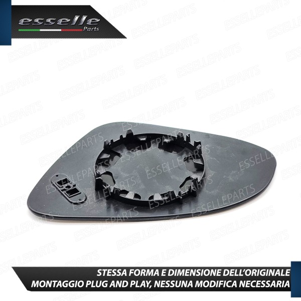 Specchietto Retrovisore Laterale LATO GUIDATORE di Ricambio per Toyota Aygo II