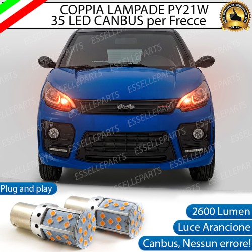Coppia Frecce Anteriori PY21W 35 LED Canbus LIGIER JS50 RESTYLING