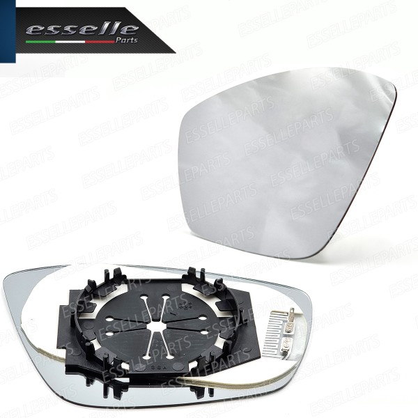 Specchietto Retrovisore Termico Laterale LATO GUIDATORE di Ricambio per Opel Corsa F