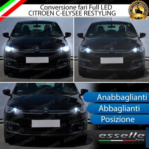 Conversione Fari Full LED per Citroen C-Elysee Restyling