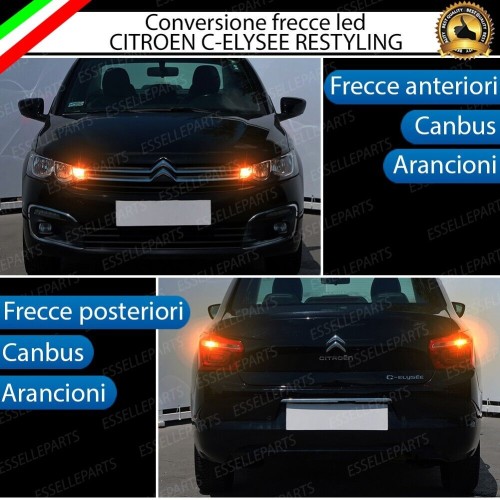Conversione Frecce Anteriori e Posteriori Canbus per CITROEN C-ELYSEE RESTYLING