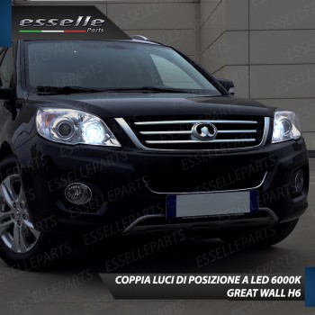 Conversione Fari Full LED per Great Wall H6 6000K Bianco Ghiaccio Canbus