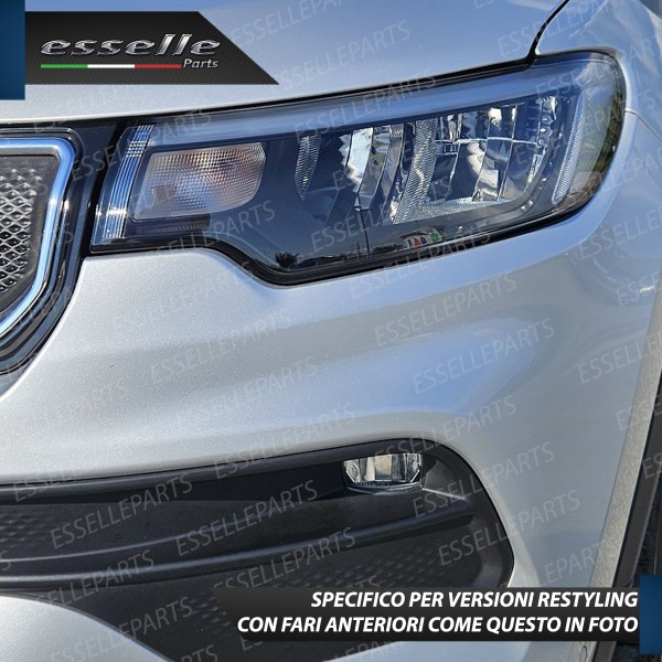 Coppia Frecce Anteriori WY21W T20 24 LED 6000K bianco Canbus 3.0 JEEP COMPASS 2