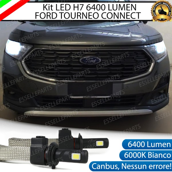 Kit Full LED H7 6400 LUMEN ANABBAGLIANTI FORD TOURNEO CONNECT III