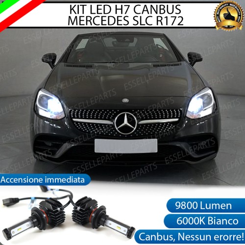 Kit Full LED H7 9800 LUMEN Abbaglianti MERCEDES SLC R172