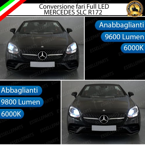 Conversione Fari Full LED 6000k canbus MERCEDES SLC (R172)