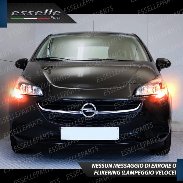 Coppia Frecce Anteriori PSY24W 34 LED Canbus per Opel Corsa E