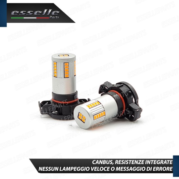 Coppia Frecce Anteriori PSY24W 34 LED Canbus per Opel Crossland X