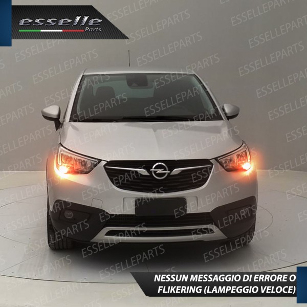 Coppia Frecce Anteriori PSY24W 34 LED Canbus per Opel Crossland X