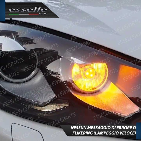 Coppia Frecce Anteriori PSY24W 34 LED Canbus per VW Passat B7 CON FARI BIXENON