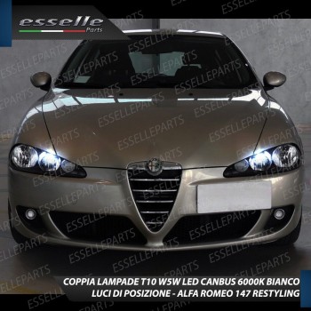 Conversione Fari Full LED per Alfa Romeo 147 Restyling LED Compatti 6000K Bianco Conversione Fari Full LED per Alfa Romeo 147 Restyling LED Compatti 6000K Bianco