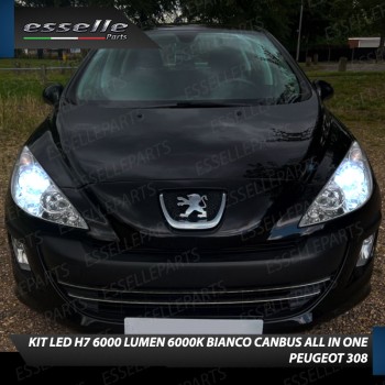 Kit Full LED H7 6000 LUMEN Anabbaglianti Specifici per Peugeot 308 308 CC Kit Full LED H7 6000 LUMEN Anabbaglianti Specifici per Peugeot 308 308 CC