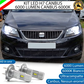Kit Full LED H7 6000 LUMEN Anabbaglianti Specifici per Seat Alhambra 7N
