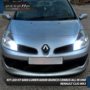 Lampade LED Per Fari Renault Clio 3 Lampade Compatte Bianco
