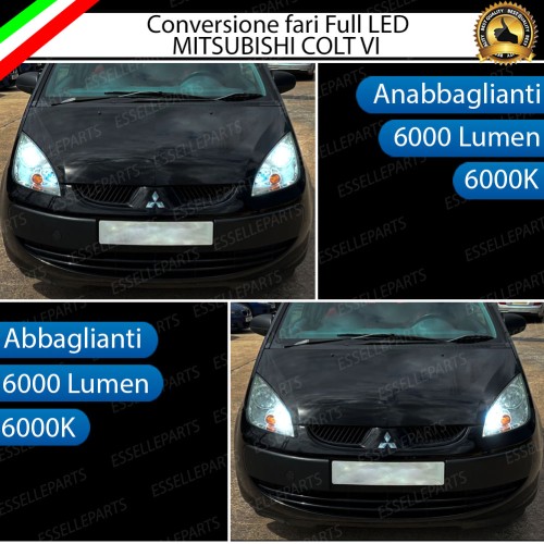 Conversione Fari Full LED specifica per Mitsubishi Colt VI