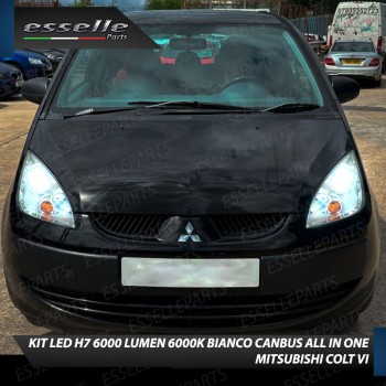Kit Full LED H7 6000 LUMEN Anabbaglianti Specifici per Mitsubishi Colt VI Kit Full LED H7 6000 LUMEN Anabbaglianti Specifici per Mitsubishi Colt VI