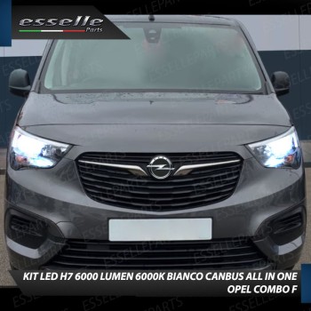 Kit Full LED coppia H7 6000 LUMEN Anabbaglianti Specifici per Opel Combo F Kit Full LED coppia H7 6000 LUMEN Anabbaglianti Specifici per Opel Combo F